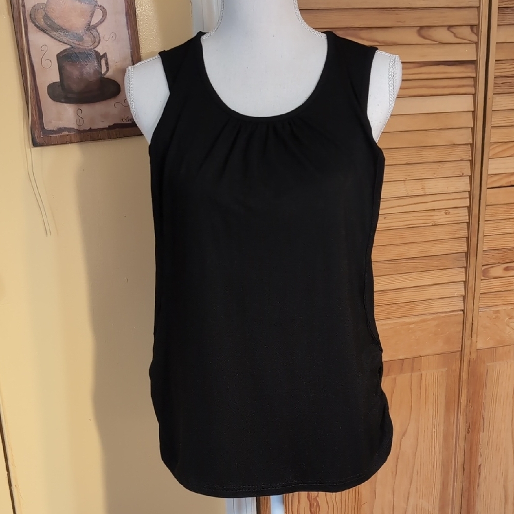SMALLSHOW Black Maternity Nursing Breastfeeding Tank Top M NWT